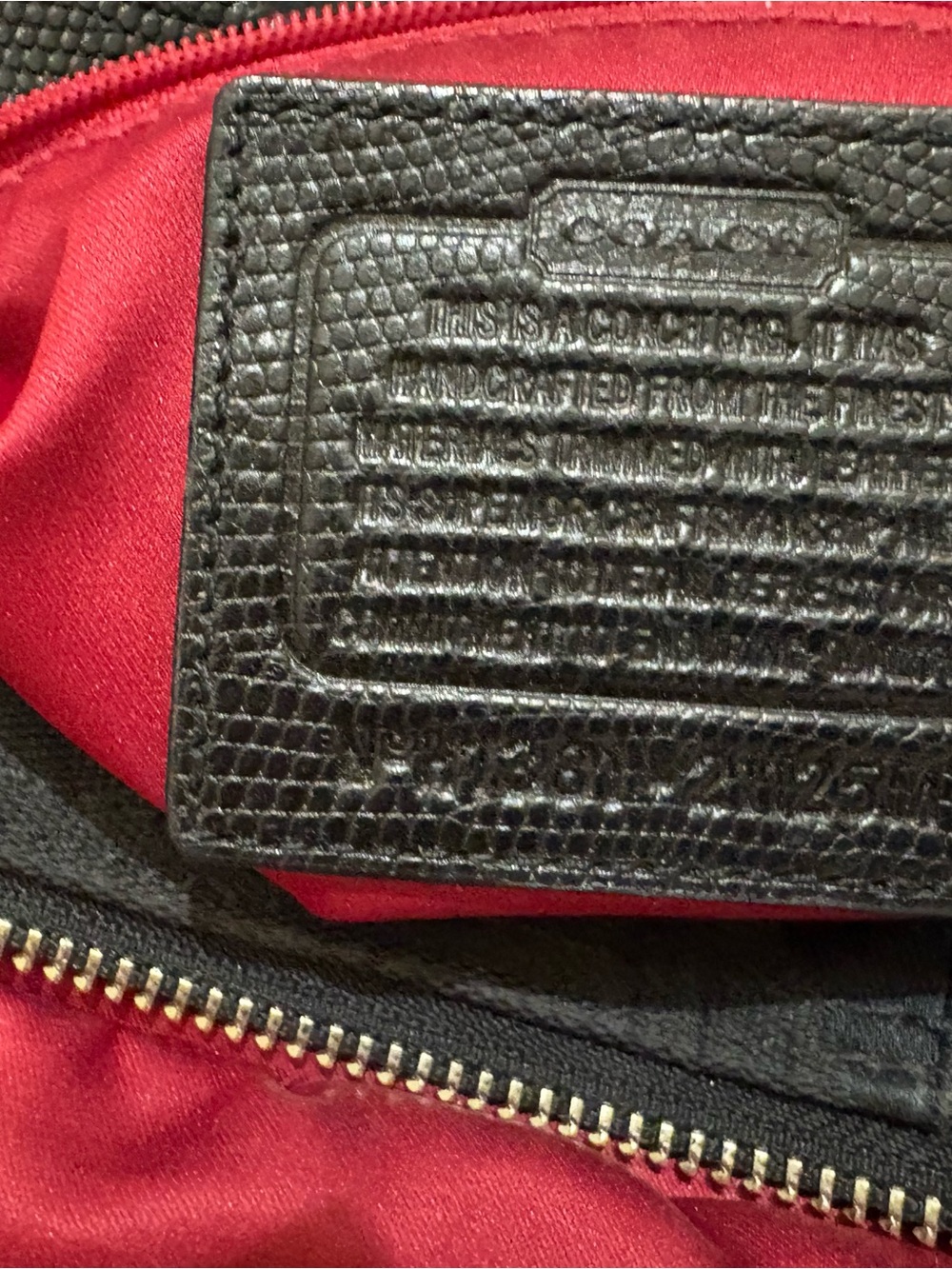 Coach Black Signature Shoulder Bag with Silver Hardware - Picture 7 of 8